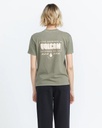 T-SHIRT VOLCOM LOCK IT UP TEE POUR FEMME - ARMY