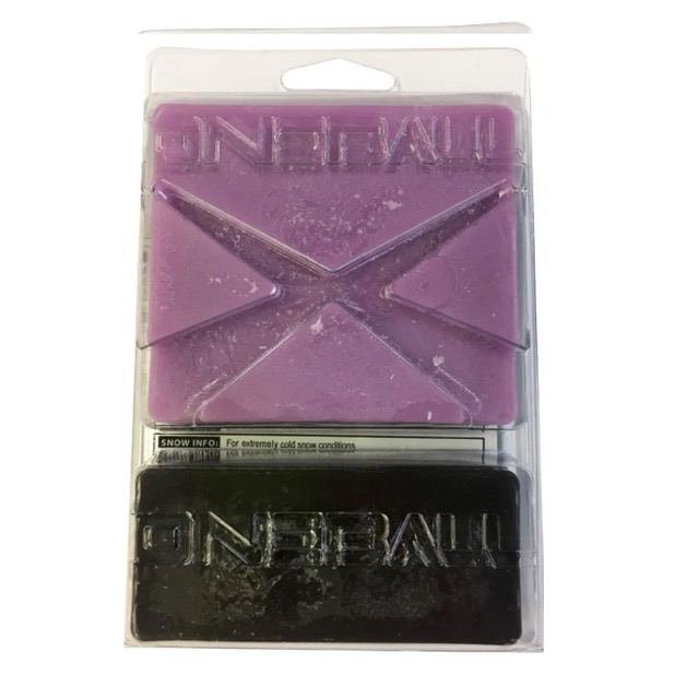WAX ONEBALL X-WAX COLD 110G SNOWBOARD / SKI WAX 