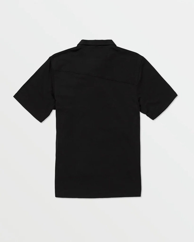 POLO VOLCOM JUNIOR WOWZER POLO SHORT SLEEVE - NOIR