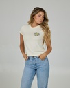 T-SHIRT SALTY CREW BIG WAVE COVER UP POUR FEMME - OFF WHITE