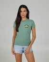 T-SHIRT SALTY CREW BAJA FRESH MODERN POUR FEMME - SAGE