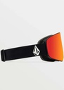 GOGGLE VOLCOM ODYSSEY - CHARAMEL/RED CHROME + BONUS LENS