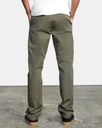 PANTALON RVCA WEEKEND STRETCH STRAIGHT FIT - OLIVE