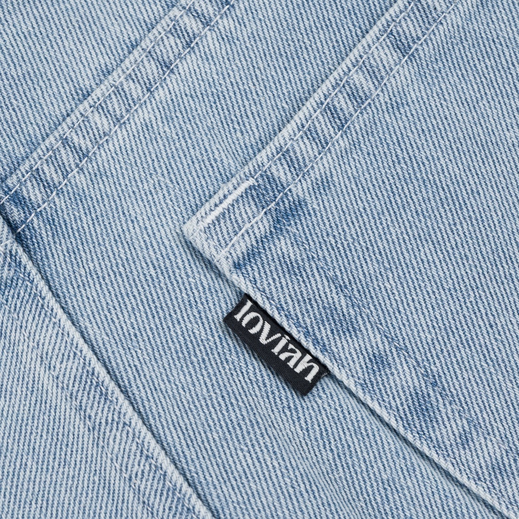 SHORT LOVIAH JHORTS DENIM - WHITE BLUE WASH