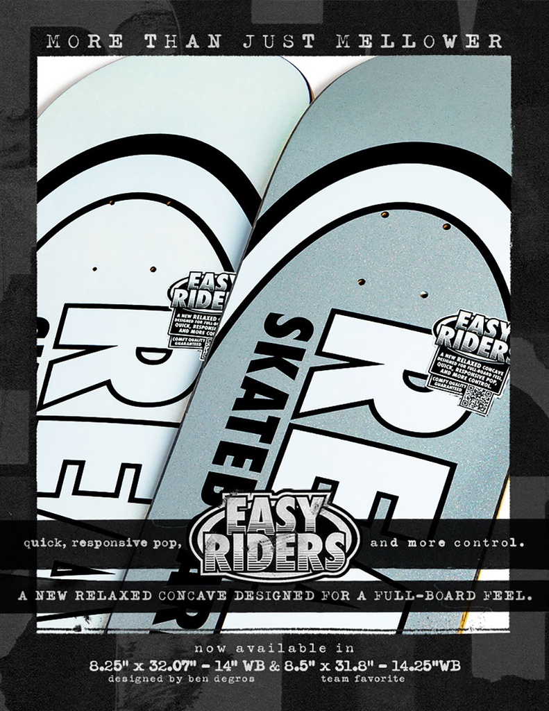 PLANCHE REAL EASYRIDER OVAL - 8.5''
