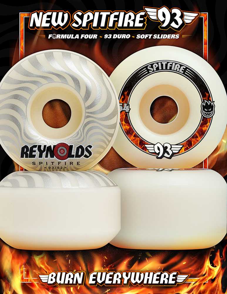 ROUE SPITFIRE 58MM F4 93D RADIAL - NATURAL 