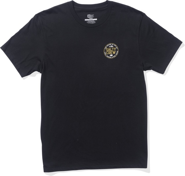 T-SHIRT SALTY CREW LEGENDARY - NOIR