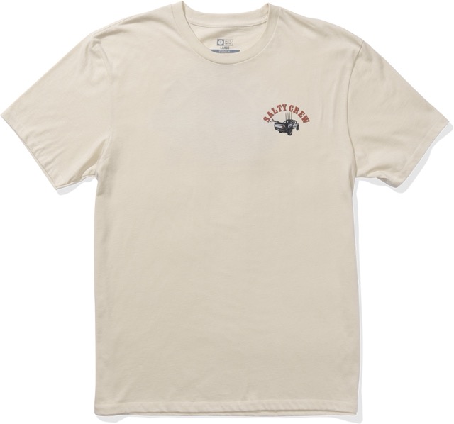 T-SHIRT SALTY CREW LIFTED - BONE