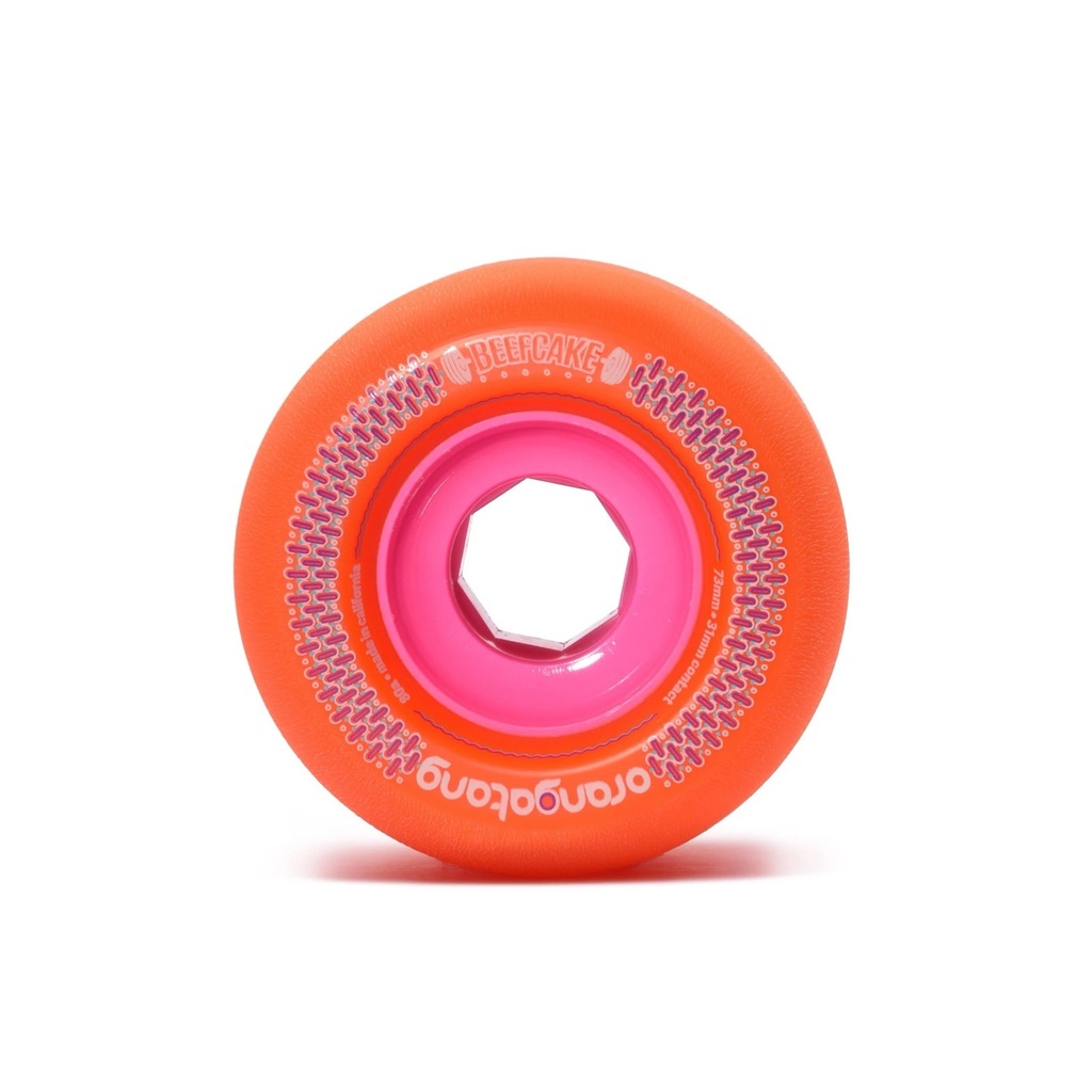 ROUE ORANGATANG BEEFCAKE ORANGE 80A 73mm 