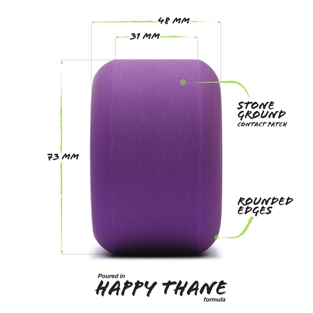 ROUE ORANGATANG BEEFCAKE PURPLE 83A 73mm  