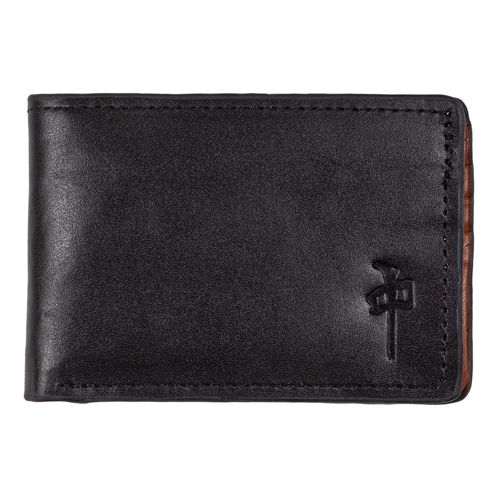 PORTEFEUILLE RDS GENUINE LEATHER - NOIR  (copie)
