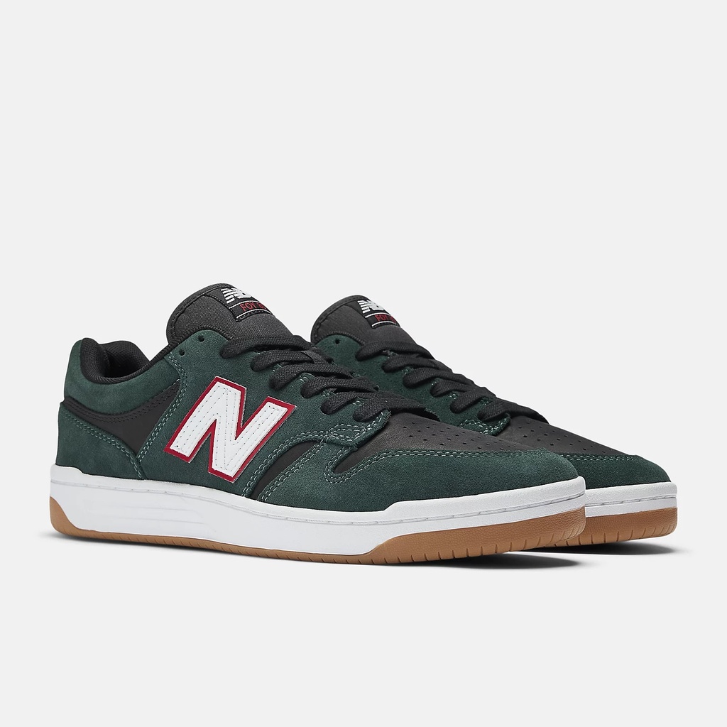 SOULIER NEW BALANCE NUMERIC 480 X JAMIE FOY - FOREST GREEN / BLACK