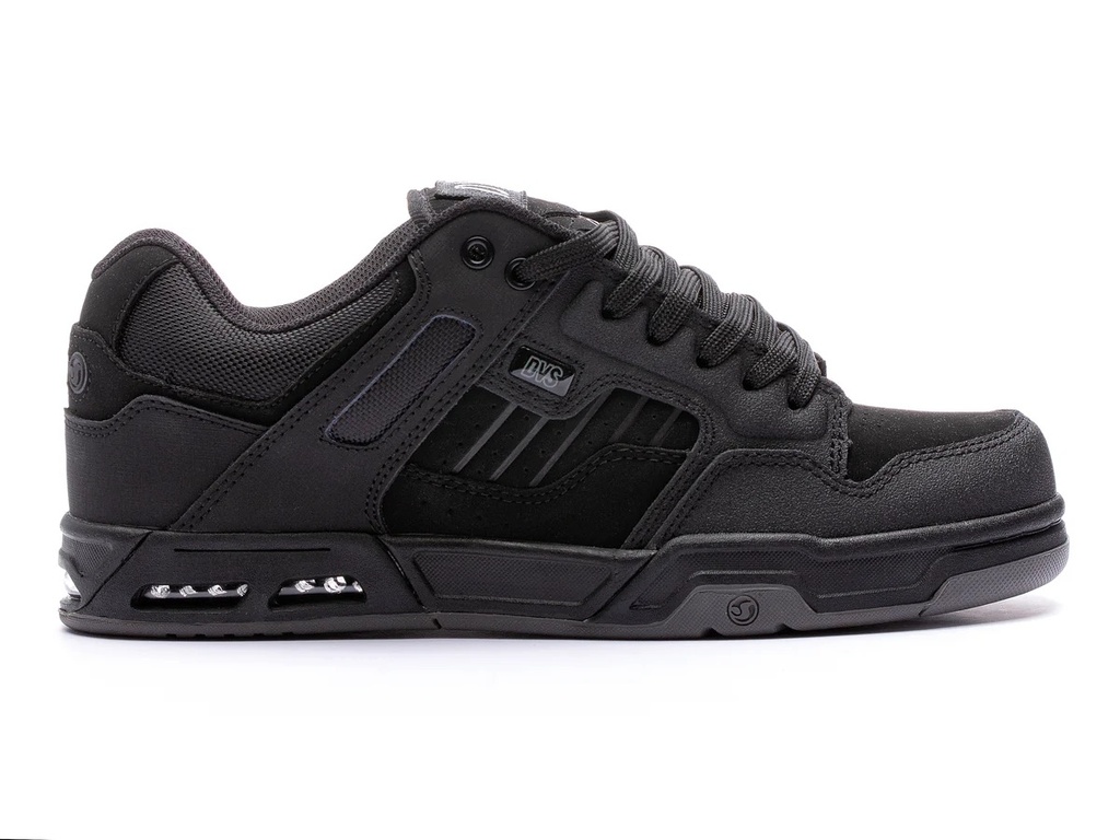 SOULIER DVS ENDURO HEIR - BLACK/BLACK LEATHER