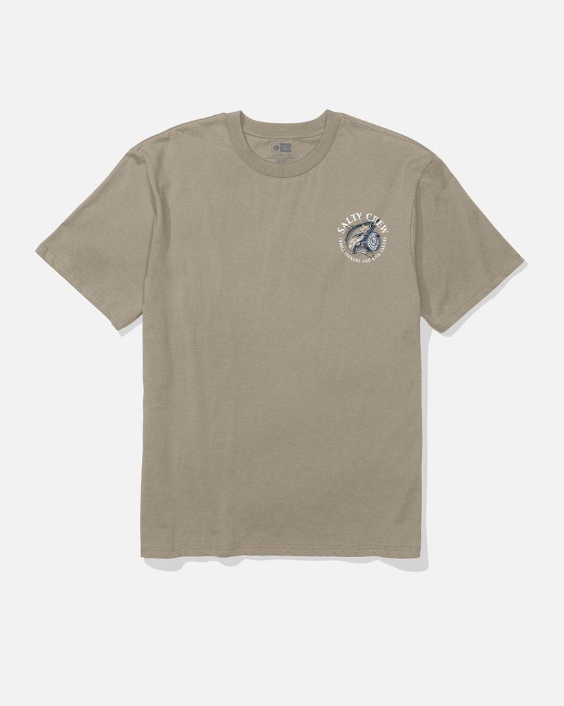 T-SHIRT SALTY CREW BIGMOUTH PREMIUM TEE - NOIR
