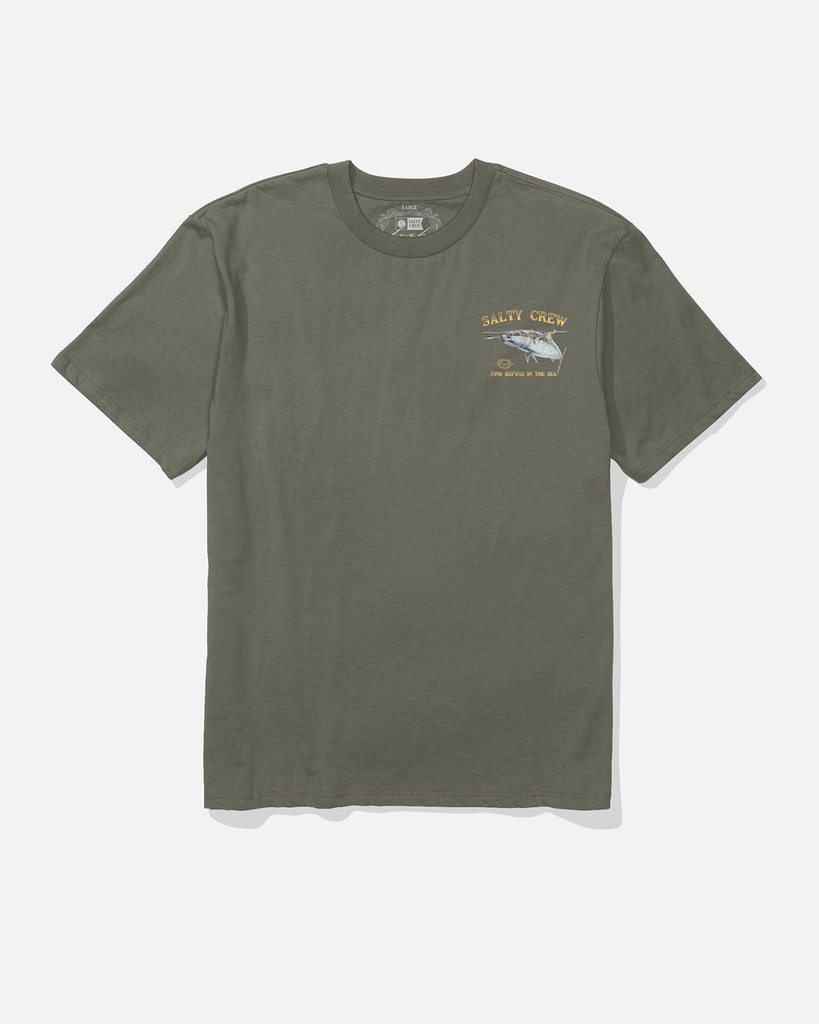 T-SHIRT SALTY CREW BIGMOUTH PREMIUM TEE - NOIR