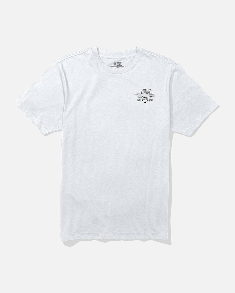 T-SHIRT SALTY CREW BIGMOUTH PREMIUM TEE - NOIR