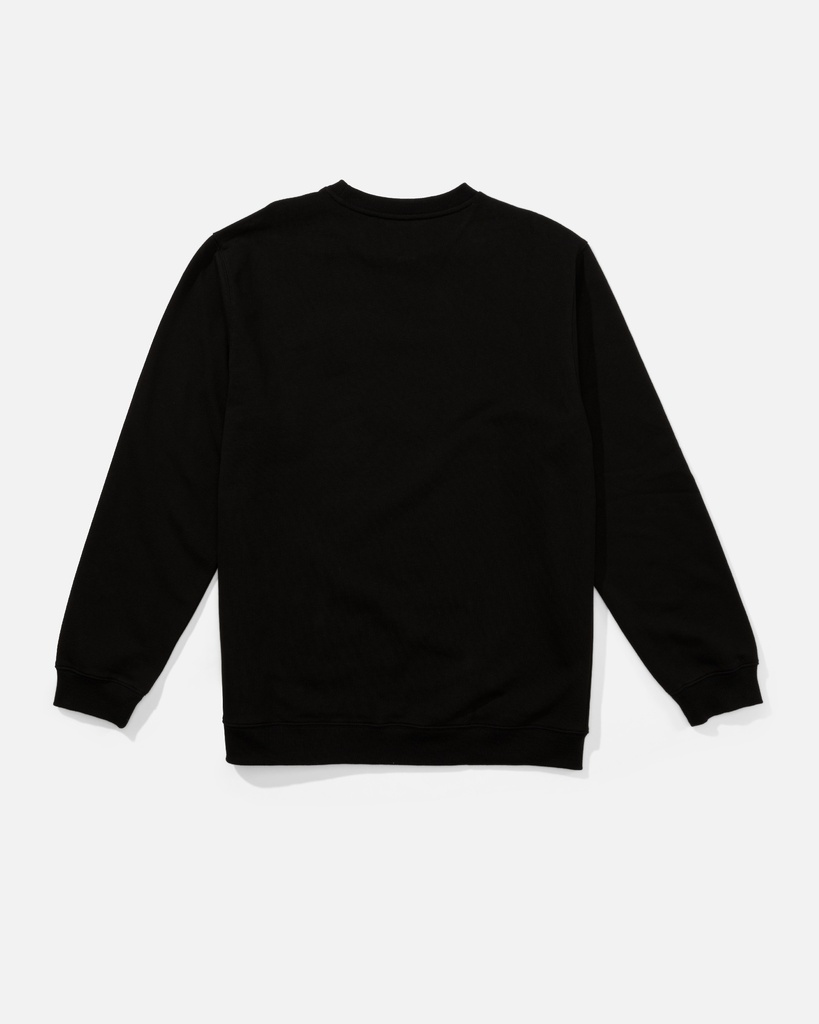 COTON OUATÉ SALTY CREW LOBSTER POT CREW FLEECE - NOIR