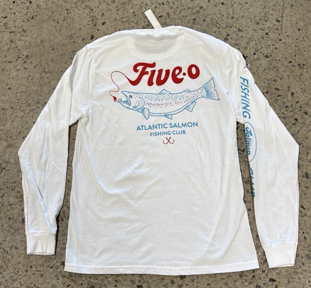 Long Sleeve 5-0 Salmon - Blanc