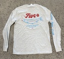 Long Sleeve 5-0 Salmon - Oatmeal