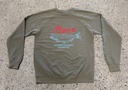 Coton Ouaté Crewneck 5-0 Salmon - Olive