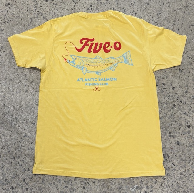 T-Shirt 5-0 Salmon -  Mustard