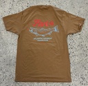 T-Shirt 5-0 Salmon - Brown Sugar