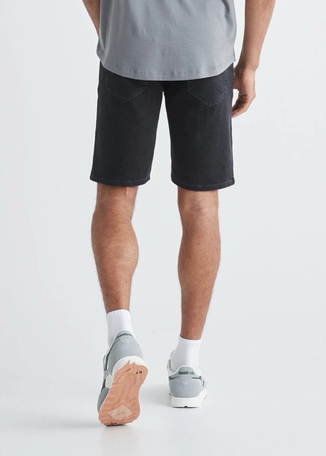 SHORT DUER PERFORMANCE DENIM - VOLCANIC
