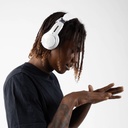 Skullcandy Icon ANC Casque sans fil avec suppression active du bruit - Bone/orange