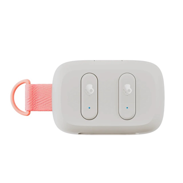 Skullcandy Dime 3 / Écouteurs sans fil - Bone/Orange Glow