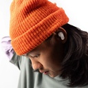 Skullcandy Dime 3 / Écouteurs sans fil - Bone/Orange Glow