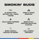 Skullcandy Smokin Buds / Écouteurs Intra sans fil - Noir  