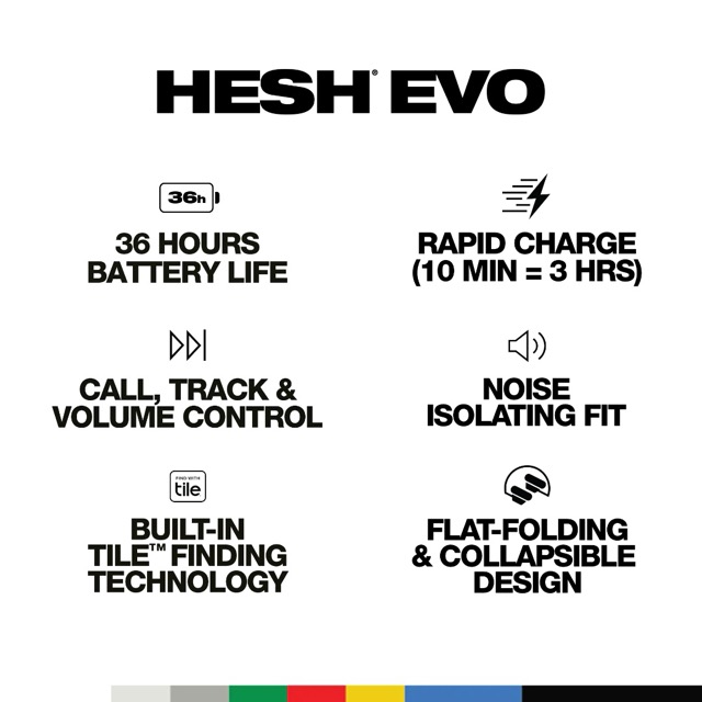 Skullcandy Hesh Evo / Casque sans fil - Triple Threat Sunset