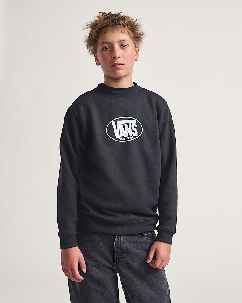 COTON OUATÉ VANS JUNIOR VARSITY PULL OVER - NOIR