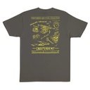 T-SHIRT INDEPENDENT BRATRUD NOTEBOOK - OLIVE