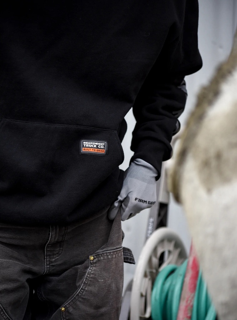 COTON OUATÉ INDEPENDENT BAR LOGO REFLECTIVE - NOIR