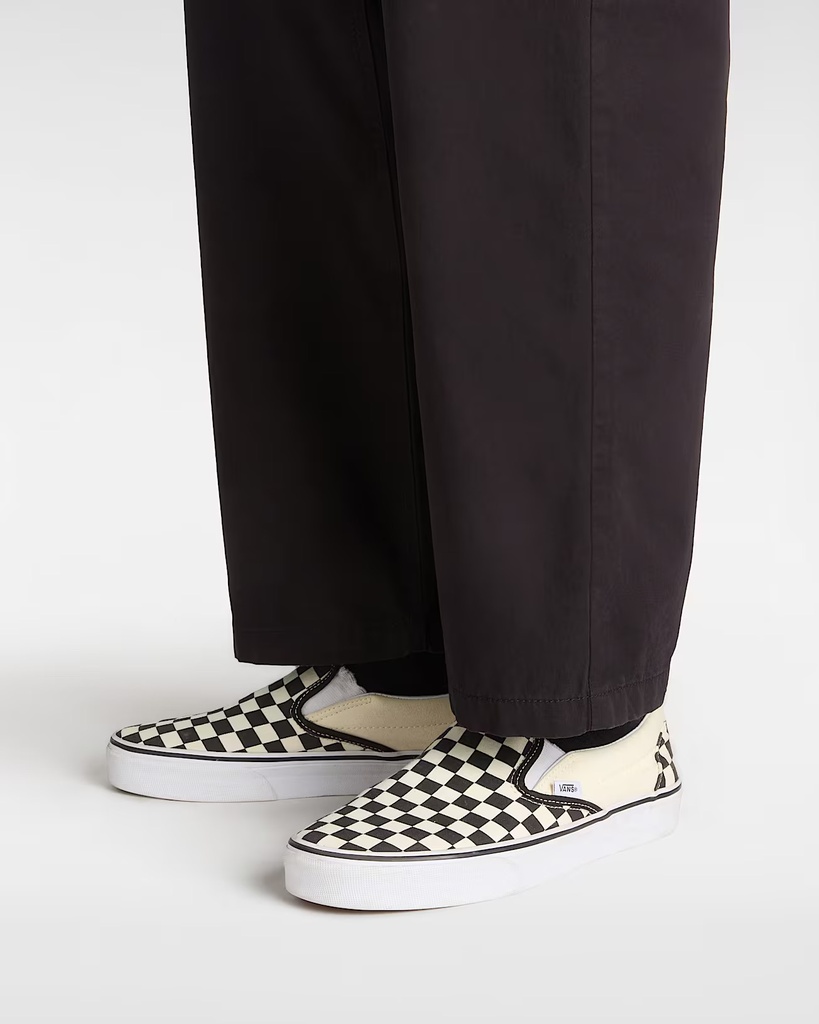 SOULIER VANS CLASSIC SLI-ON - NOIR/BLANC CHECKERBOARD