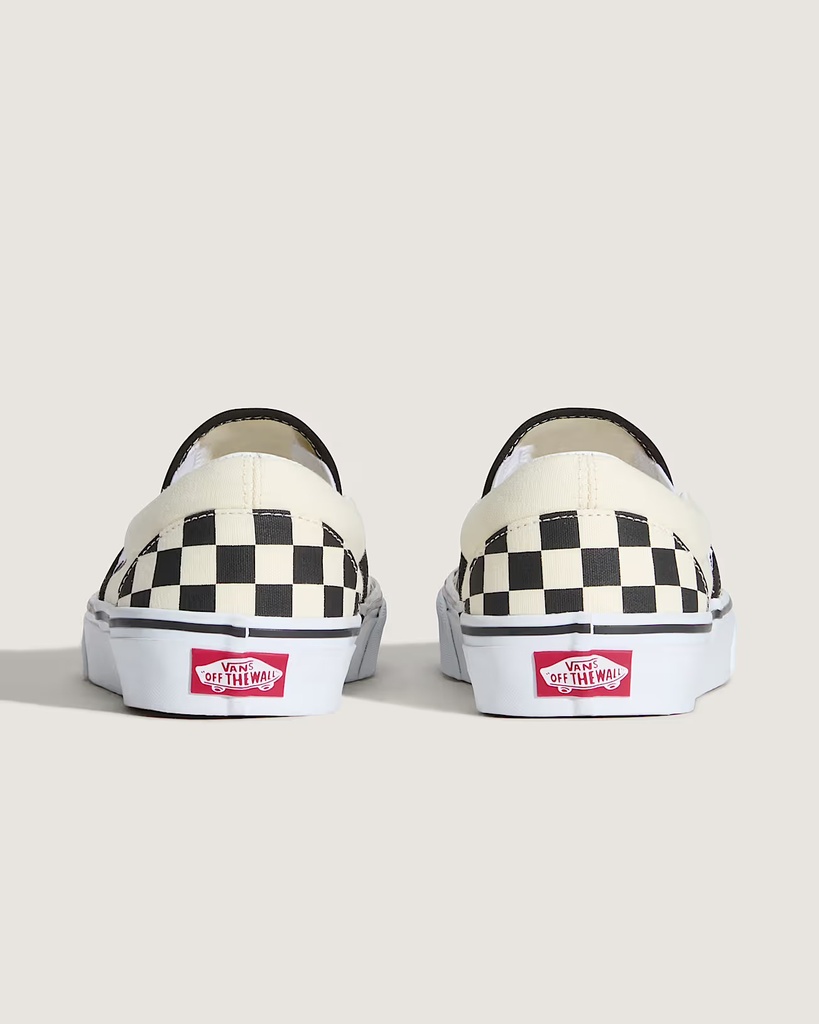 SOULIER VANS CLASSIC SLI-ON - NOIR/BLANC CHECKERBOARD