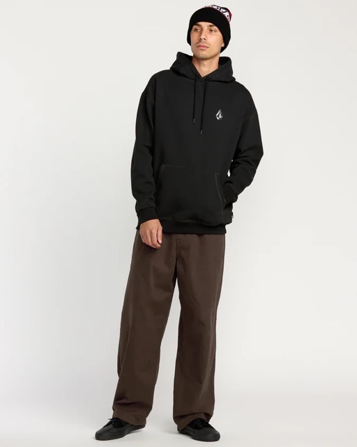 PANTALON VOLCOM CHILLOW PLEAT TAILLE ELASTIQUE - CACAO