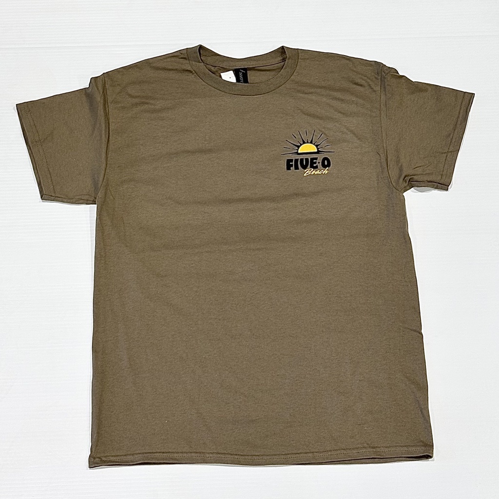 T-Shirt 5-0 Beach V2 - Brown savana