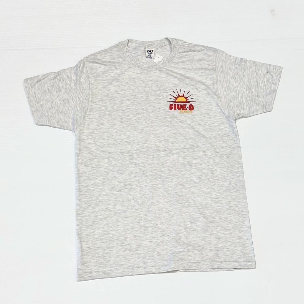 T-Shirt 5-0 Beach V2 - Gris Ash