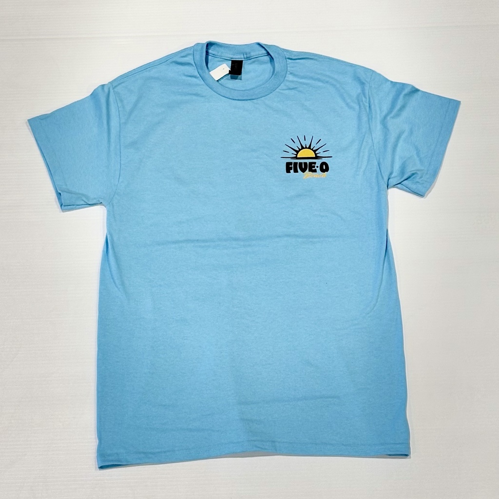 T-Shirt 5-0 Beach V2 - Sky