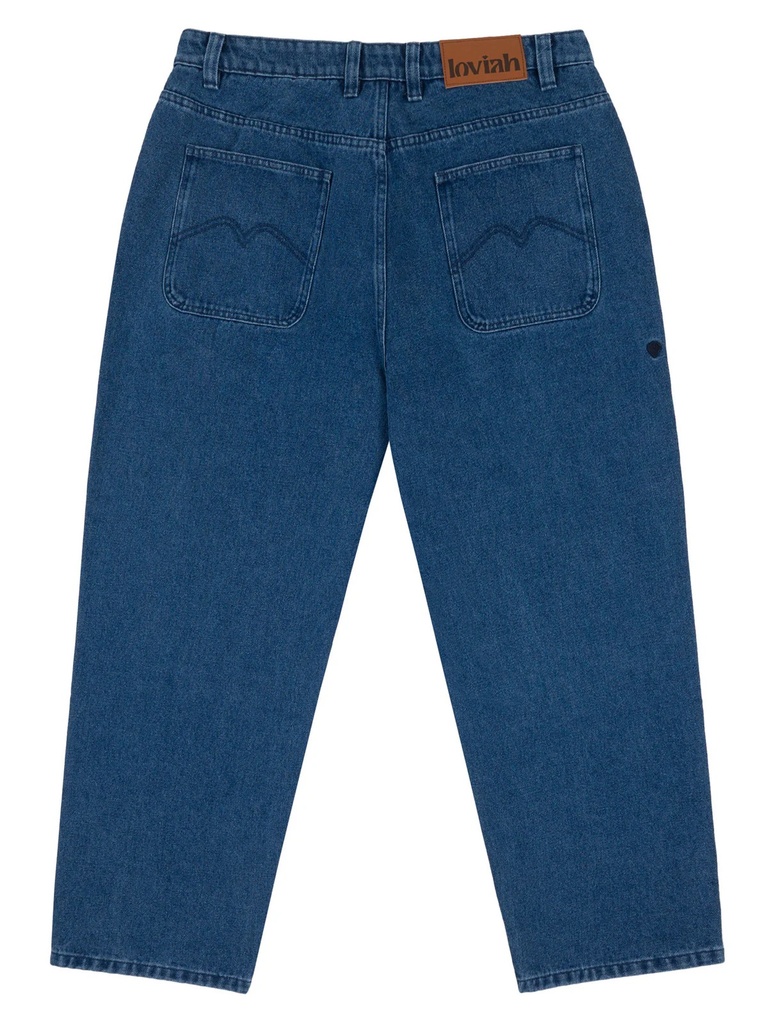 PANTALON LOVIAH 1990 BAGGY DENIM - WHITE BLUE WASH (copie)