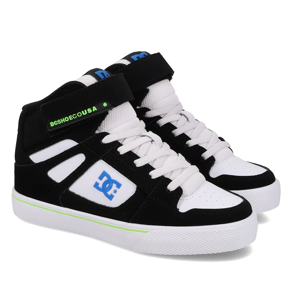 SOULIER DC PURE HT EV ENFANTS NOIR/ROSE/NOIR (copie)