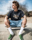 T-SHIRT VOLCOM DENTAL  - BLACK