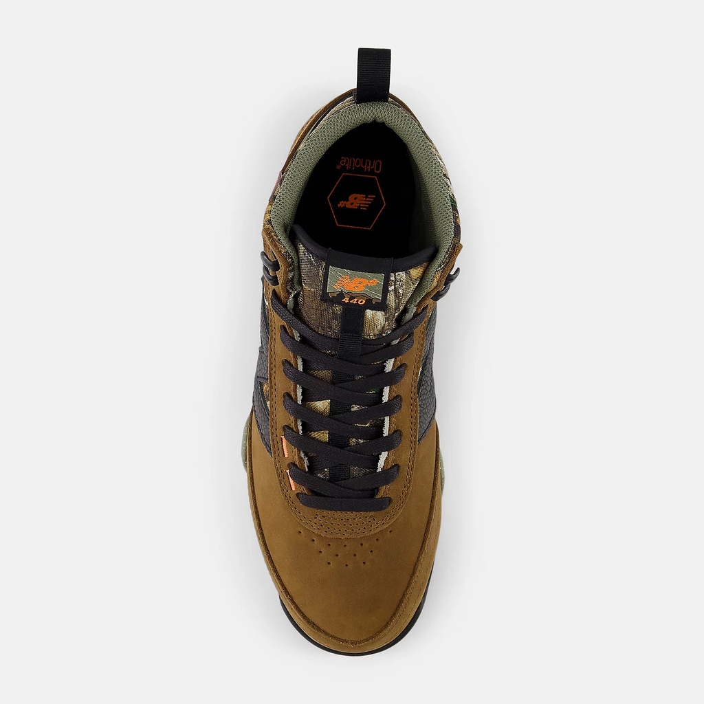 SOULIER NEW BALANCE NUMERIC 440-TRAIL  - BRUN/NOIR