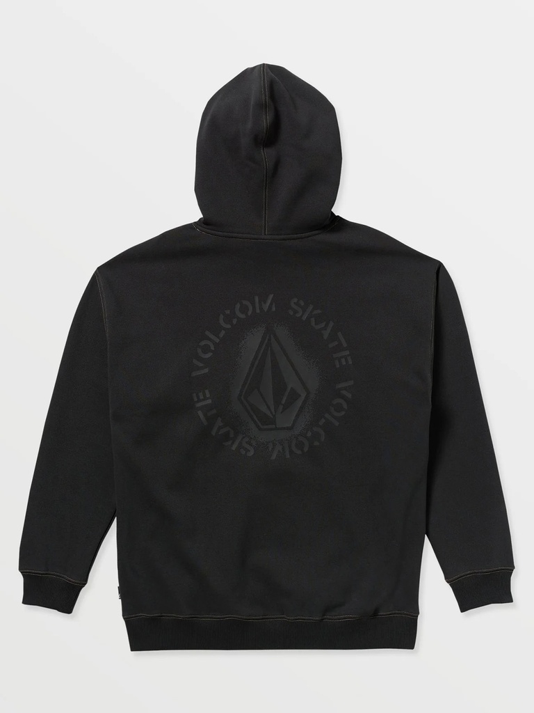 COTON OUATÉ VOLCOM DIVISION PULL OVER - NOIR