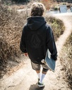 COTON OUATÉ VOLCOM CEMENT PULL OVER - WASHED BLACK HEATHER (copie)