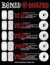 ROUE BONES - V4 WIDES 100'S 52mm