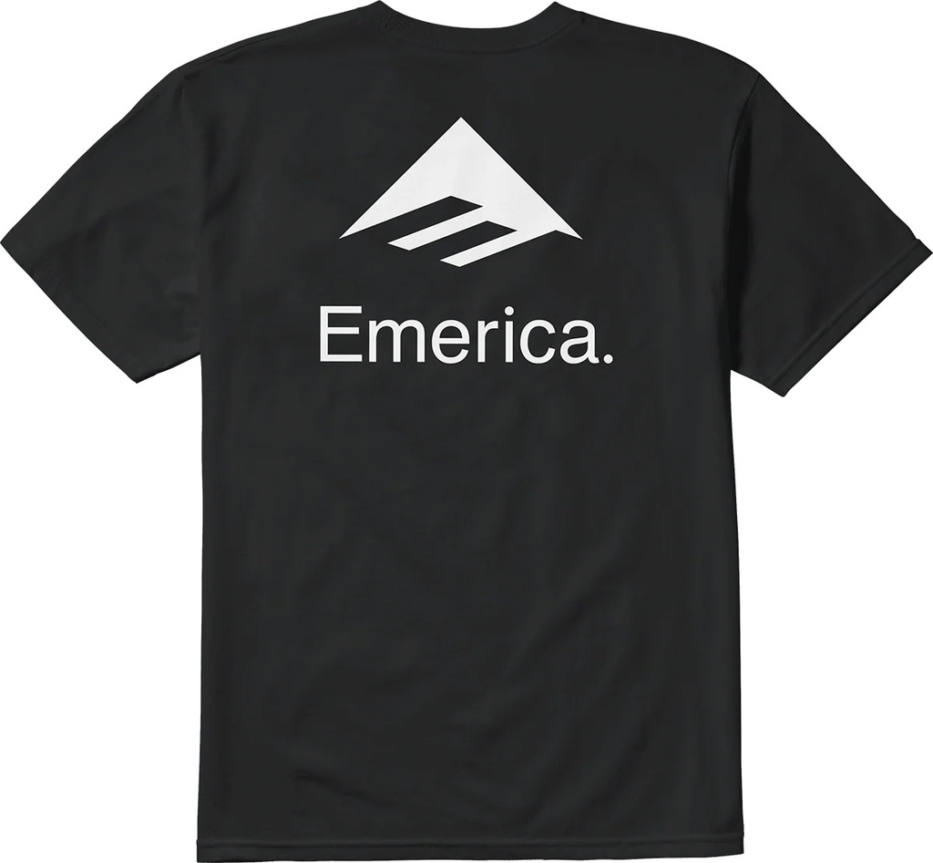 T-SHIRT EMERICA LOCKUP - NOIR