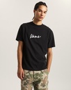 T-SHIRT VANS CLASSIC SCRIPT SHORT SLEEVE - MARSHMALLOW/BLACK (copie)